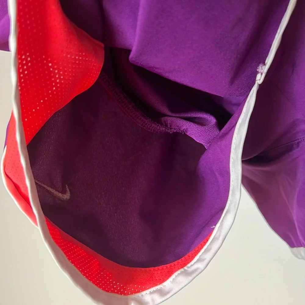 Nike Dri-Fit Purple Fully Lined Running‎ Shorts- S